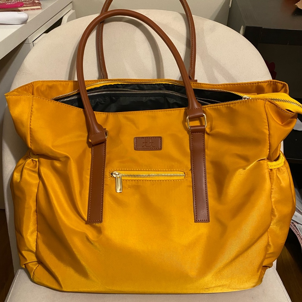 Mustard Yellow Teacher Tote